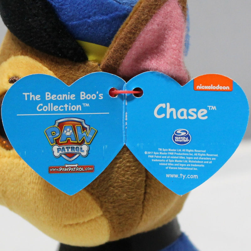 Ty Beanie Boos - Chase the German shepherd, Regular (6"), Paw Patrol