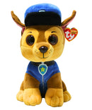 Ty Beanie Boos - Chase the German shepherd, Medium (10"), Paw Patrol