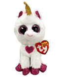 Ty Beanie Boos - Cherie the Unicorn, Glitter Eyes, Valentines Day