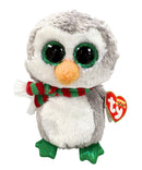 Ty Beanie Boos - Chilly the Penguin, Glitter Eyes, Claire's, Winter