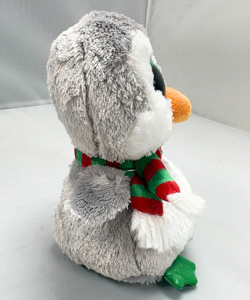 Ty Beanie Boos - Chilly the Penguin, Glitter Eyes, Claire's, Winter