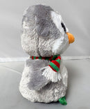 Ty Beanie Boos - Chilly the Christmas Penguin, Medium (9"), Glitter Eyes, Claire's Exclusive