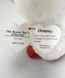 Ty Beanie Boos - Chimney the Mouse, Glitter Eyes, Christmas