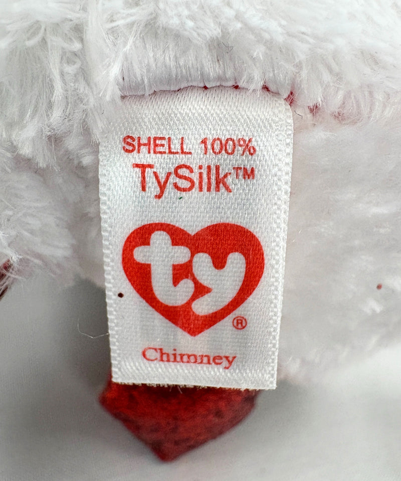 Ty Beanie Boos - Chimney the Mouse, Glitter Eyes, Christmas