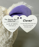 Ty Beanie Boos - Clover the Easter Sheep, Medium (8"), Solid Eyes