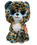 Ty Beanie Boos- Cobalt the Blue-Spotted Leopard, Glitter Eyes