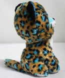 Ty Beanie Boos- Cobalt the Blue-Spotted Leopard, Glitter Eyes