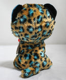 Ty Beanie Boos- Cobalt the Blue-Spotted Leopard, Glitter Eyes