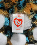 Ty Beanie Boos- Cobalt the Blue-Spotted Leopard, Glitter Eyes