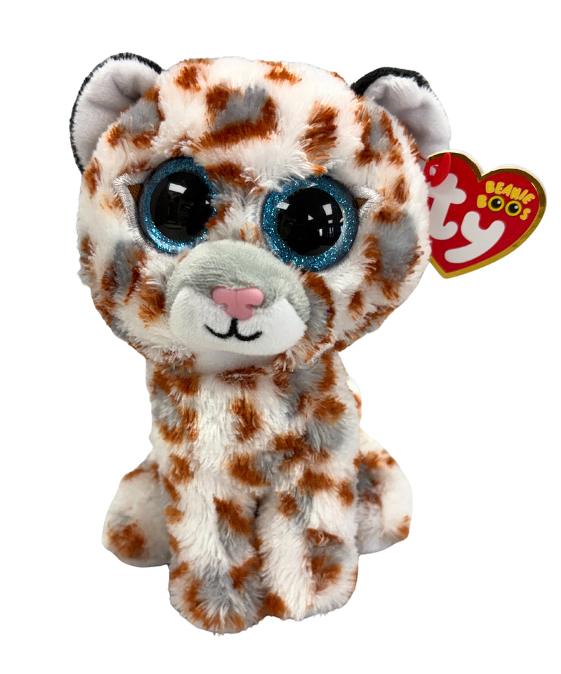 Ty Beanie Boos - Coco the Leopard, Glitter Eyes