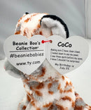Ty Beanie Boos - Coco the Leopard, Glitter Eyes
