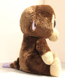 Ty Beanie Boos - Coconut the Brown Monkey, Large (16"), Glitter Eyes