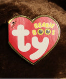 Ty Beanie Boos - Coconut the Brown Monkey, Large (16"), Glitter Eyes