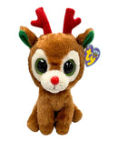 Ty Beanie Boos - Comet the Reindeer, Big Eyes, Christmas holidays