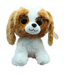 Ty Beanie Boo: Cookie the Dog - Solid Eyes, Medium Size