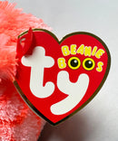 Ty Beanie Boos - Cora the Orange Owl, (6"), Glitter Eyes, Justice Stores