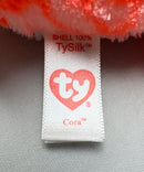 Ty Beanie Boos - Cora the Orange Owl, (6"), Glitter Eyes, Justice Stores