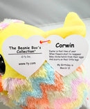 Ty Beanie Boos - Corwin the Chick, Glitter Eyes