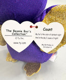Ty Beanie Boos - Count the Bat, Solid Eyes, Halloween