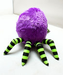 Ty Beanie Boos - Crawly the Purple Spider, (4"), Glitter Eyes, Halloween