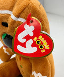 Ty Beanie Boos - Crumble the Gingerbread Man, Glitter Eyes