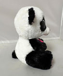 Ty Beanie Boos - Cutie Pie the Valentine Panda bear, Medium (9"), Glitter Eyes