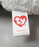 Ty Beanie Boos - Cutie Pie the Valentine Panda bear, Medium (9"), Glitter Eyes