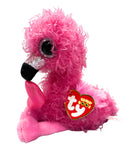 Ty Beanie Boos - Dainty the Flamingo, Glitter Eyes, Valentine's day