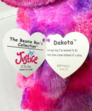Ty Beanie Boos - Dakota the Pink Dog, (9"), Glitter Eyes, Justice Stores