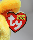 Ty Beanie Boos- Dandelion the Yellow Chihuahua, Glitter Eyes, 2015 Winter Trade Show Exclusive