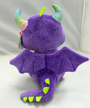 Ty Beanie Boos - Daphne the Purple Dragon, Glitter Eyes