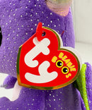 Ty Beanie Boos - Daphne the Purple Dragon, Glitter Eyes
