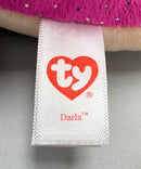 Ty Beanie Boos - Darla the Dragon, Medium, Glitter Eyes, Medium size