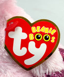 Ty Beanie Boos - Darling the Unicorn, Glitter Eyes, Valentine's day