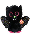 Ty Beanie Boos - Dart the Halloween Bat, Medium (9"), Glitter Eyes