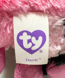 Ty Beanie Boos - Dazzle the Black and Pink Cat, (5"), Glitter Eyes, Justice Stores