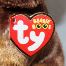 Ty Beanie Boos - Dexter the Brown Chihuahua, Medium (9"), Glitter Eyes