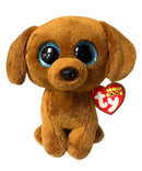 Ty Beanie Boos - Dougie the Dachshund, (6"), Glitter Eyes