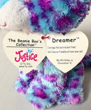 Ty Beanie Boos - Dreamer the Blue Leopard, (6"), Glitter Eyes, Justice Stores