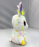 Ty Beanie Boos - Dusty the White Bunny, Glitter Eyes