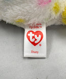 Ty Beanie Boos - Dusty the White Bunny, Glitter Eyes