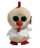 Ty Beanie Boos- Early Bird Rooster, Glitter Eyes, 7-Eleven Exclusive