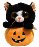 Ty Beanie Boos - Edgar the Cat in a Jack O' Lantern, Glitter Eyes, Walgreens Exclusive