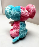Ty Beanie Boos - Elfie the Pink and Blue Elephant, (6"), Glitter Eyes, Justice Stores