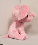 Ty Beanie Boos - Ellie the Pink Speckled Elephant, Large (16"), Glitter Eyes, Justice Stores