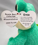 Ty Beanie Boos - Ernie the Alligator, Glitter Eyes
