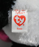 Ty Beanie Boos- Esme the Valentine's Day Panda, Glitter Eyes