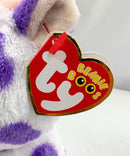 Ty Beanie Boos - Ethel the Purple Cow, Glitter Eyes