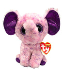 Ty Beanie Boos- Eva the Elephant, Glitter Eyes