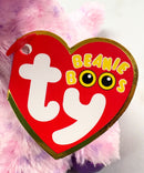 Ty Beanie Boos- Eva the Elephant, Glitter Eyes